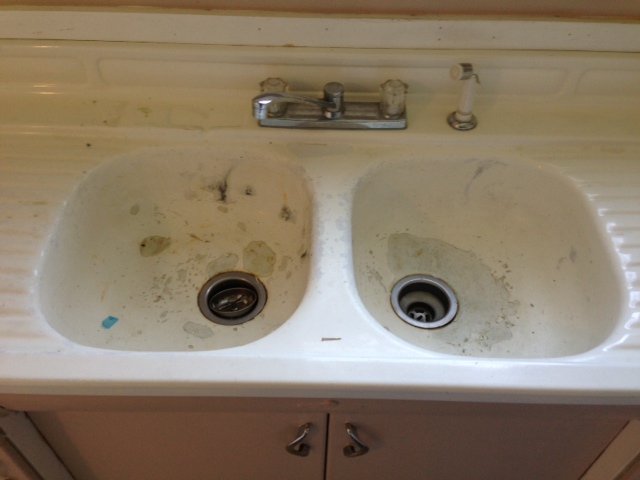 Sink Refinishing (Before)